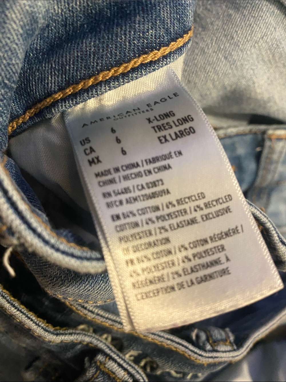 Four Slim Fit Jeans Bundle - Blue, Light Blue, Light Wash, Grey - Picture 6 of 6